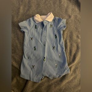 Baby boys golf onesie 0-3 m little me